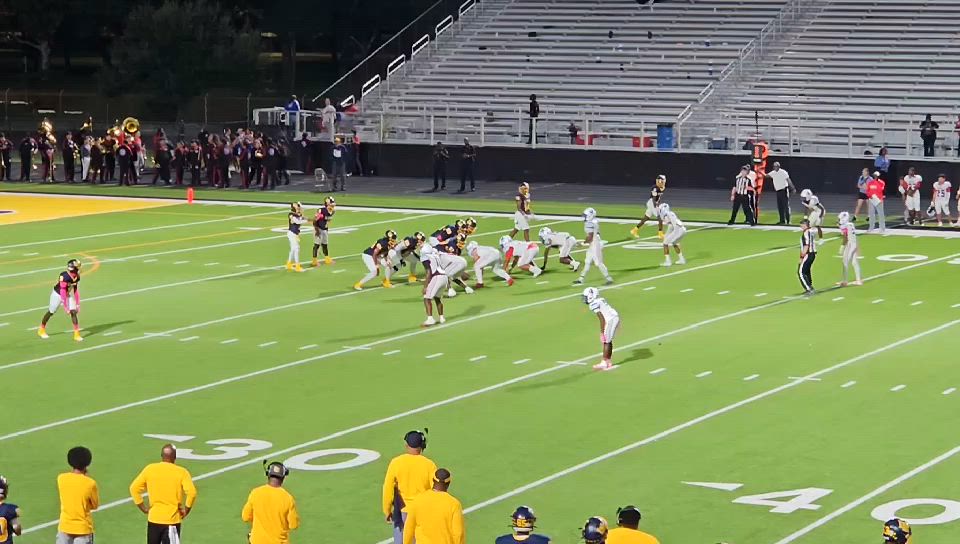 Deuce Da Truth Walker takes off for a 79 yard touchdown against Brookshire Royal