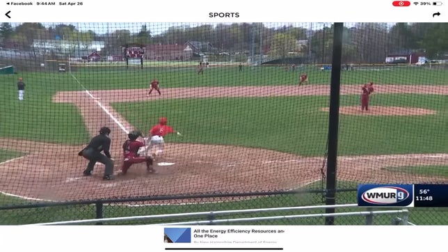 Hanna's home run.