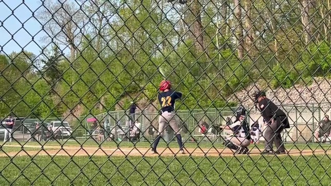 Double to the left field gap