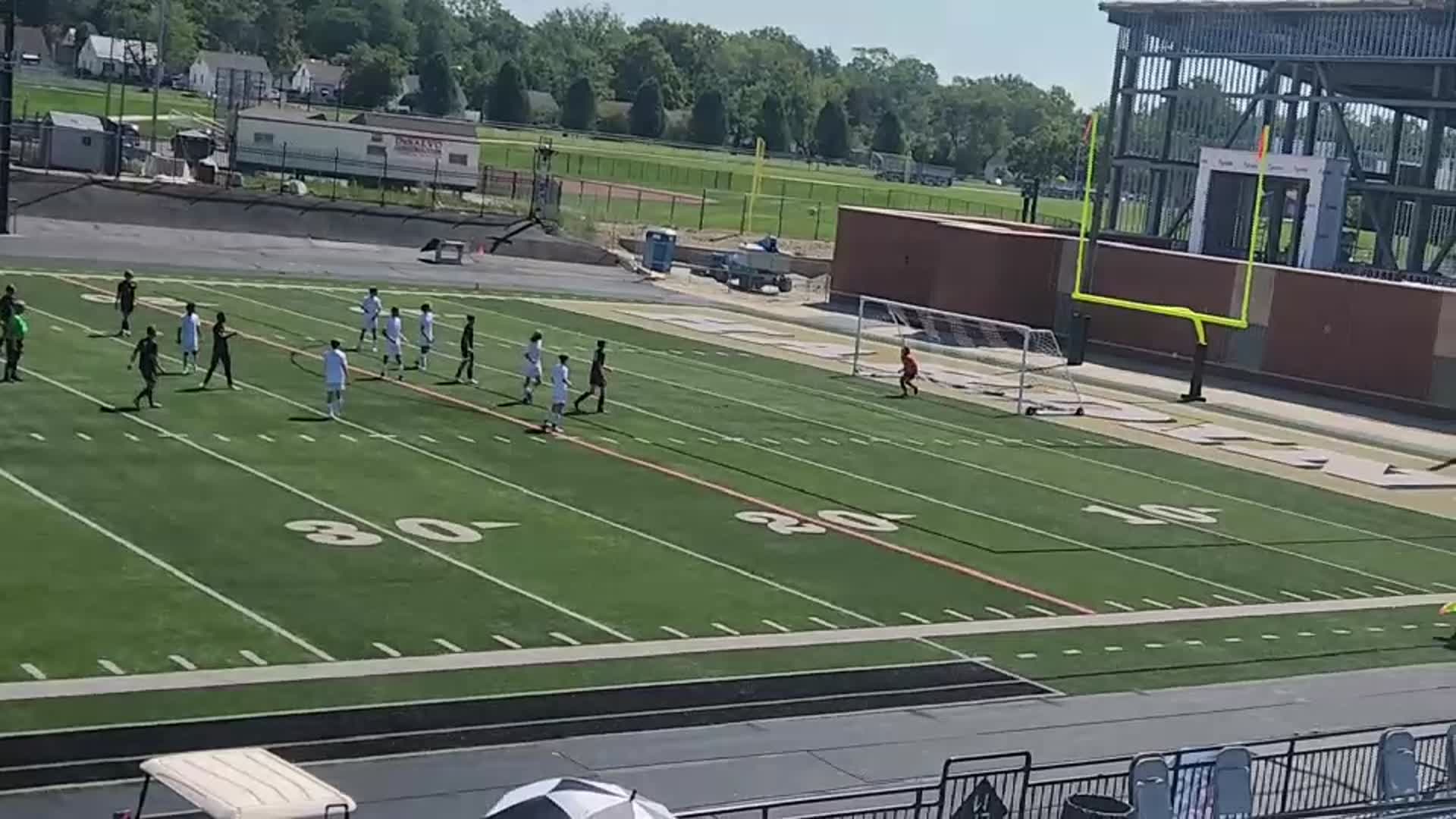 Harding vs Cuyahoga - Carter shot