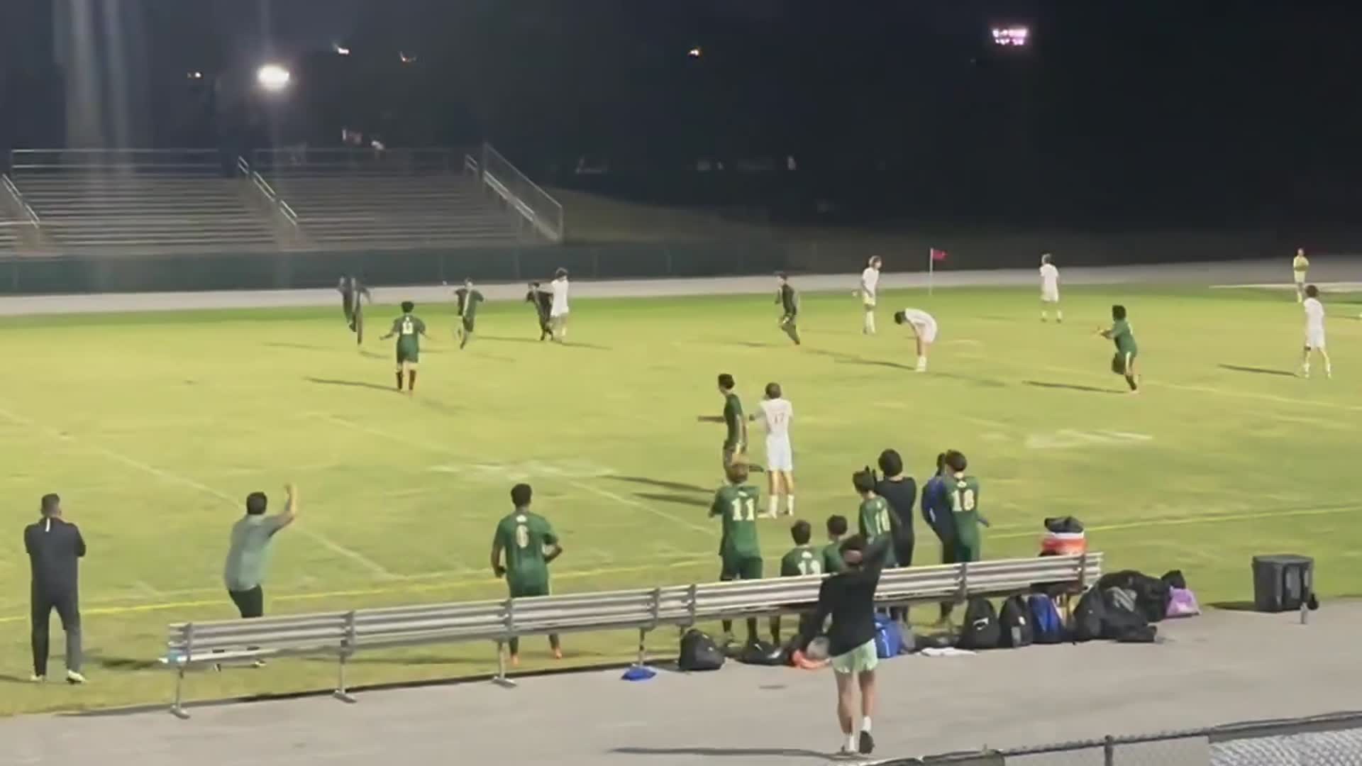 Austin Hilty scored a goal in the 1-0 win va Forest