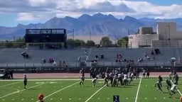 Xaidyn Jackson receiving touchdown.