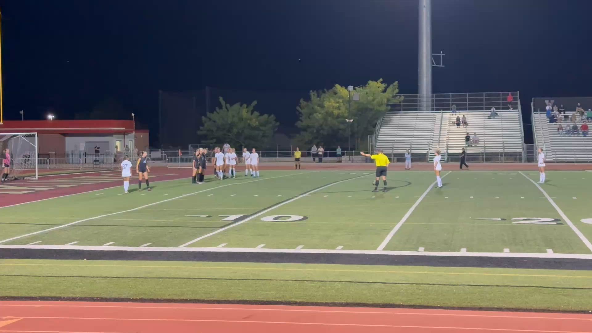 9/8/2025 - Skyline vs Viewmont - Ivy Wilkinson #10 Direct Kick for Goal