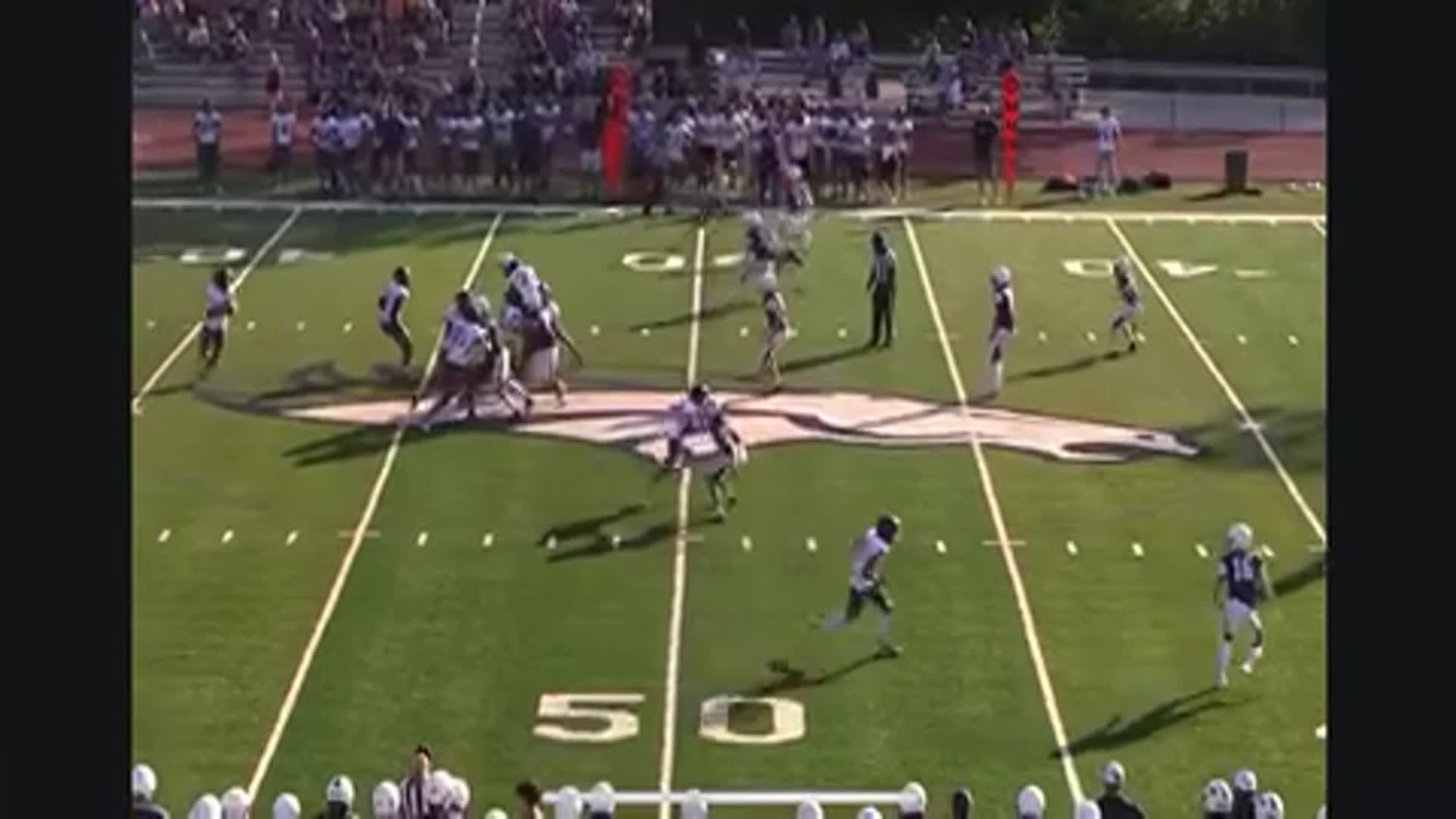 #15 Maddox Ruble 52 yard TD pass to Dylan Lantz