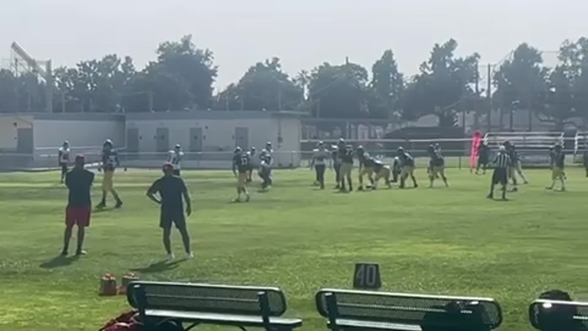 Forced Fumble for 80 Yard TD