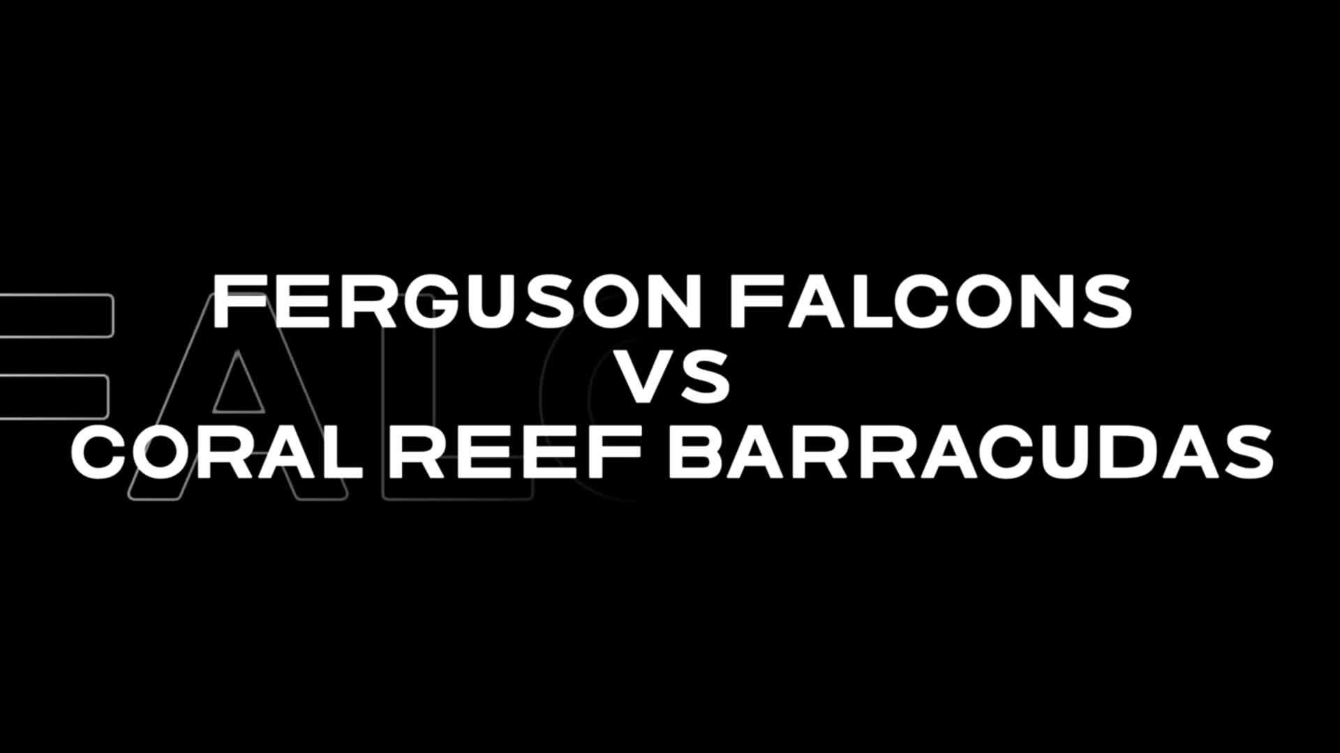 10/25/2024                                                                 Ferguson Falcons  vs Hialeah Gardens Gladiators