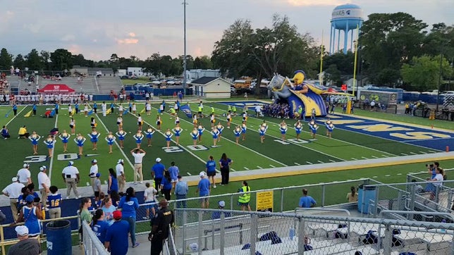 Season opener in Gonzales, LA  vs. Brother Martin