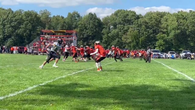 Breaking tackles!
