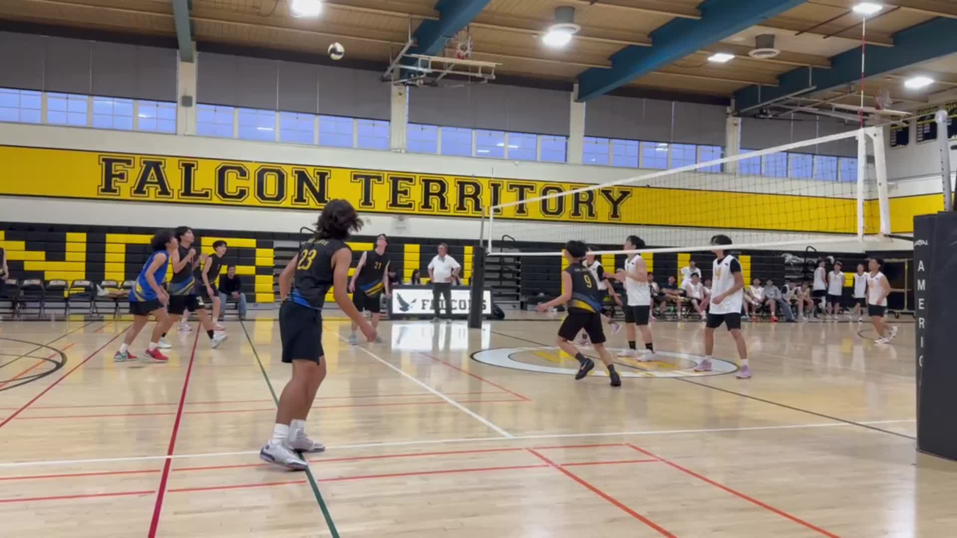 5/5/2025 Varsity Boys Volleyball - Oak Grove @ Hill (Oak Grove wins 3-1)