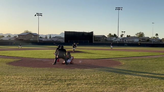 First hit with a single and beating it out to base.