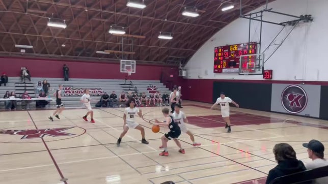 Off the backboard