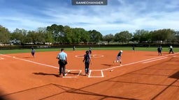 Single to right field