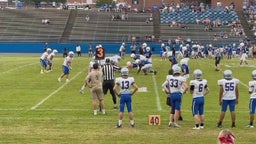 Freshman (WR/ATH) Mason Gardner (#1) makes the one handed adjustment catch for the 63 yard Touchdown.