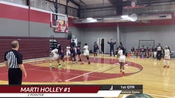Marti Holley #1 Game Highlights vs College Prep & Leadership Academy - 12/5/23