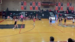 Great serve and kill!