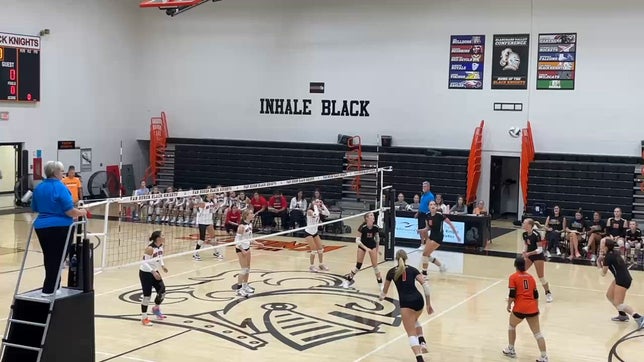 Brooklyn Wilkin with the new single game record for kills with 32! Along with 12 digs, 2 blocks and 2 aces!