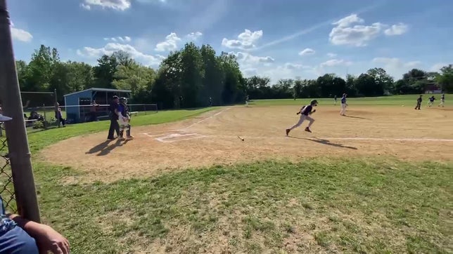 it was technically a triple, but there was an error on third base which led to the runner advancing to home