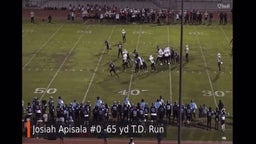 Josiah "Jojo" Apisala #0 c/o 2025