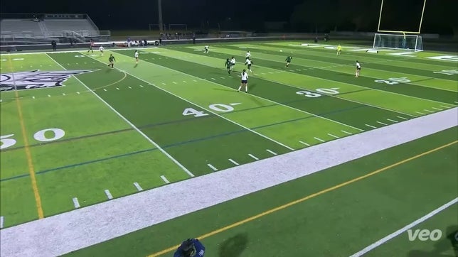 SHS vs. WHS
Addison Raquet scored by chipping the ball over the goalkeeper, with a brilliant long pass from her teammate Gabrielle Lelii providing the assist.