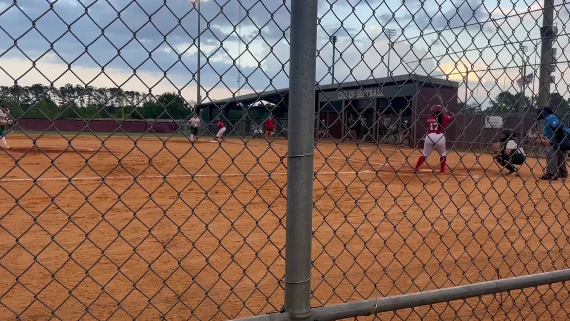 Single up the middle