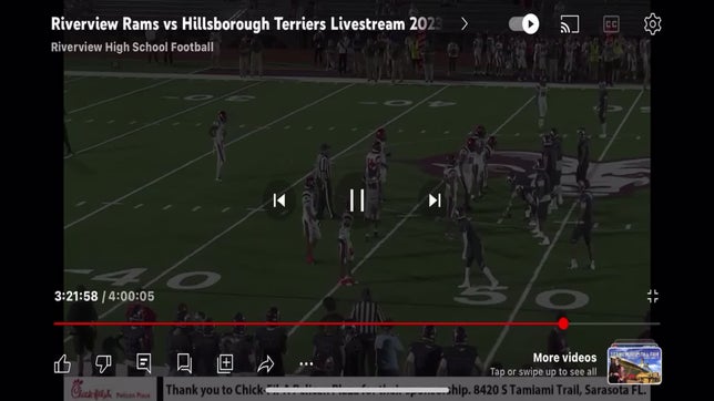 48yd pass for a TD