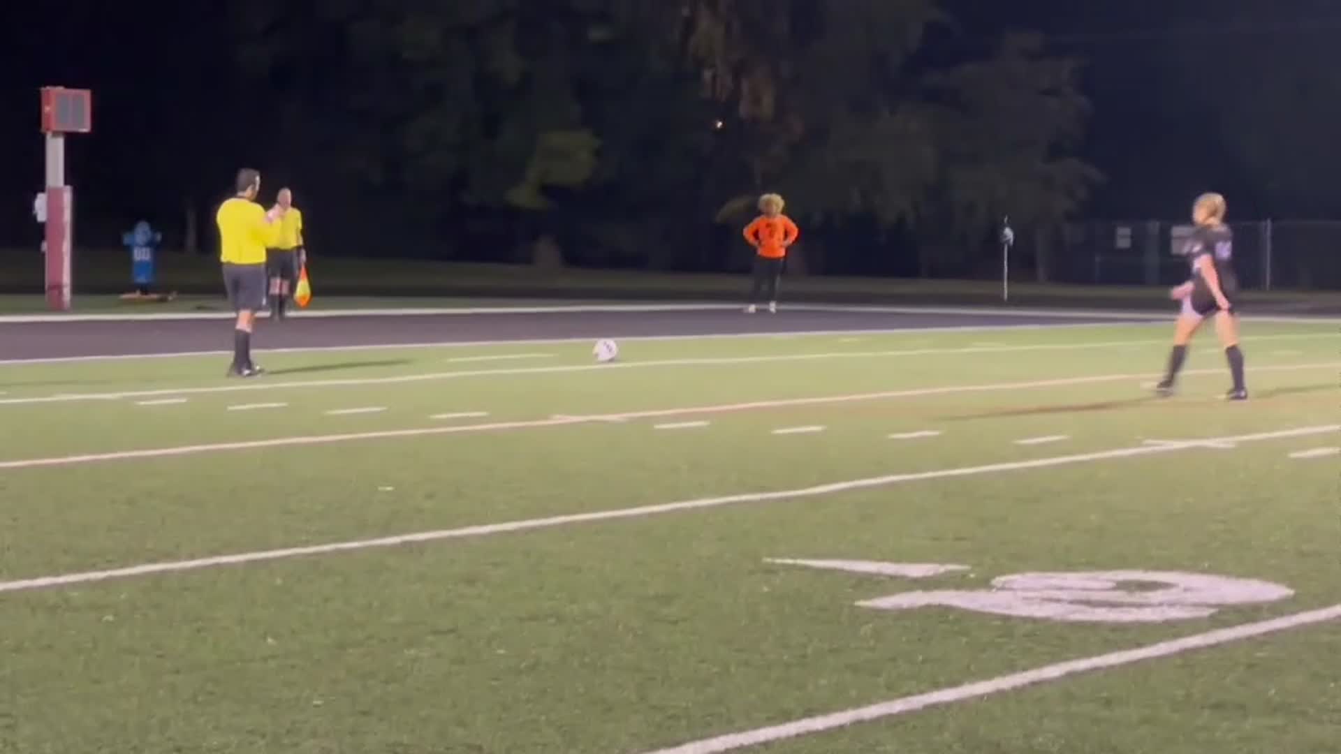 Sectional semi final PK goals