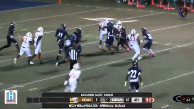 Isaiah Brown makes tackle for loss