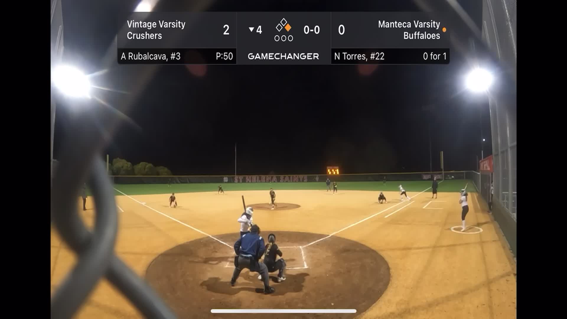 Nayellys Torres 2-Run HR (1) vs. Vintage 3/3/23