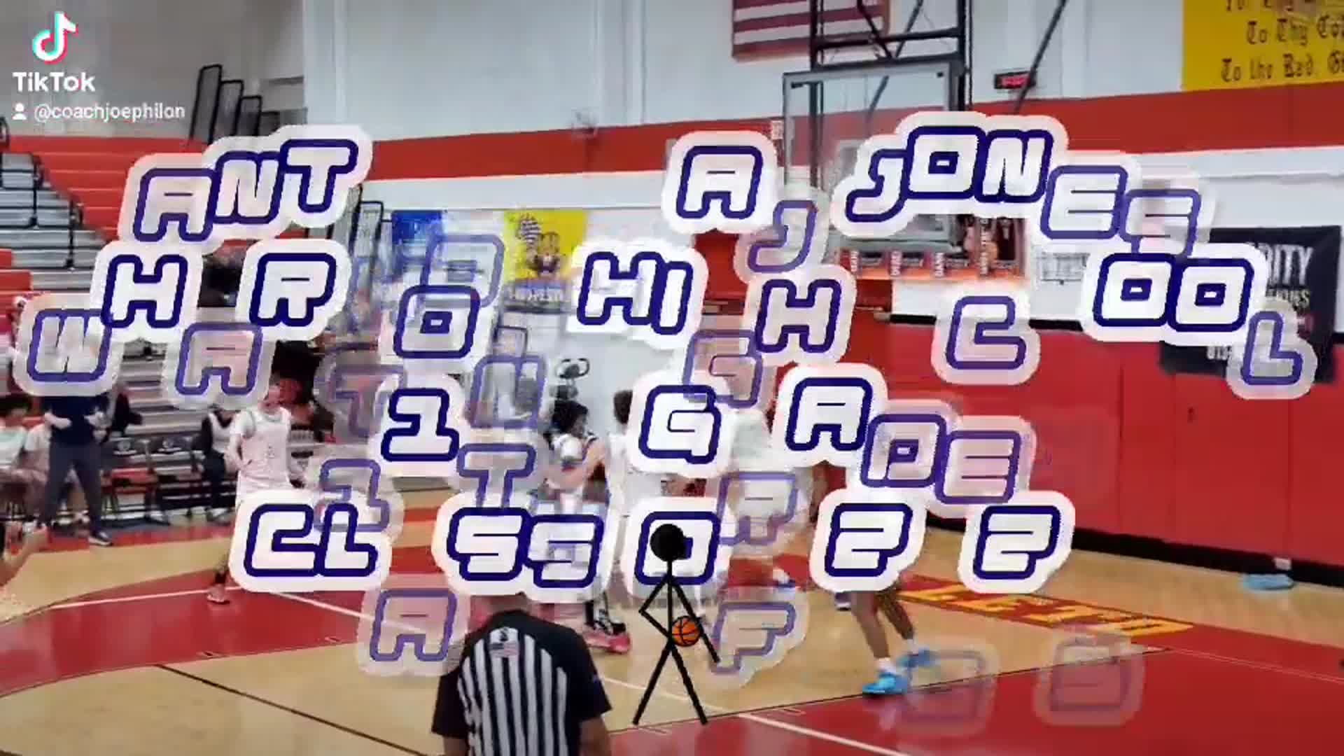 Anthony AJ Jones 
Wharton High School 
11th Grade 
Class of 2025