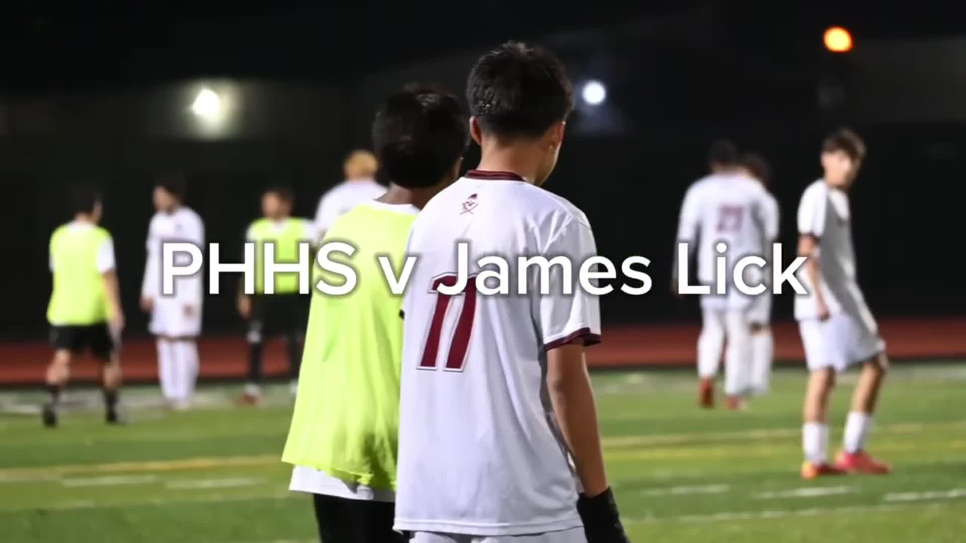 Varsity vs James Lick