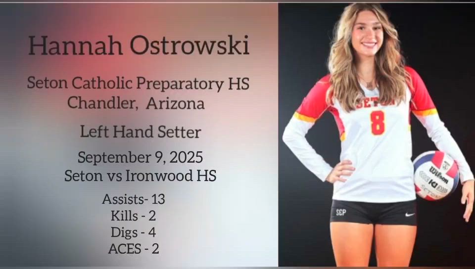 September 9, 2025 - Seton vs Ironwood HS