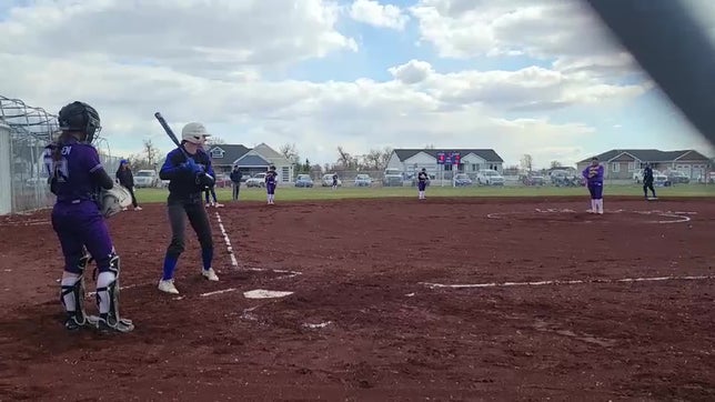 Brielle Biggs with a grand slam.