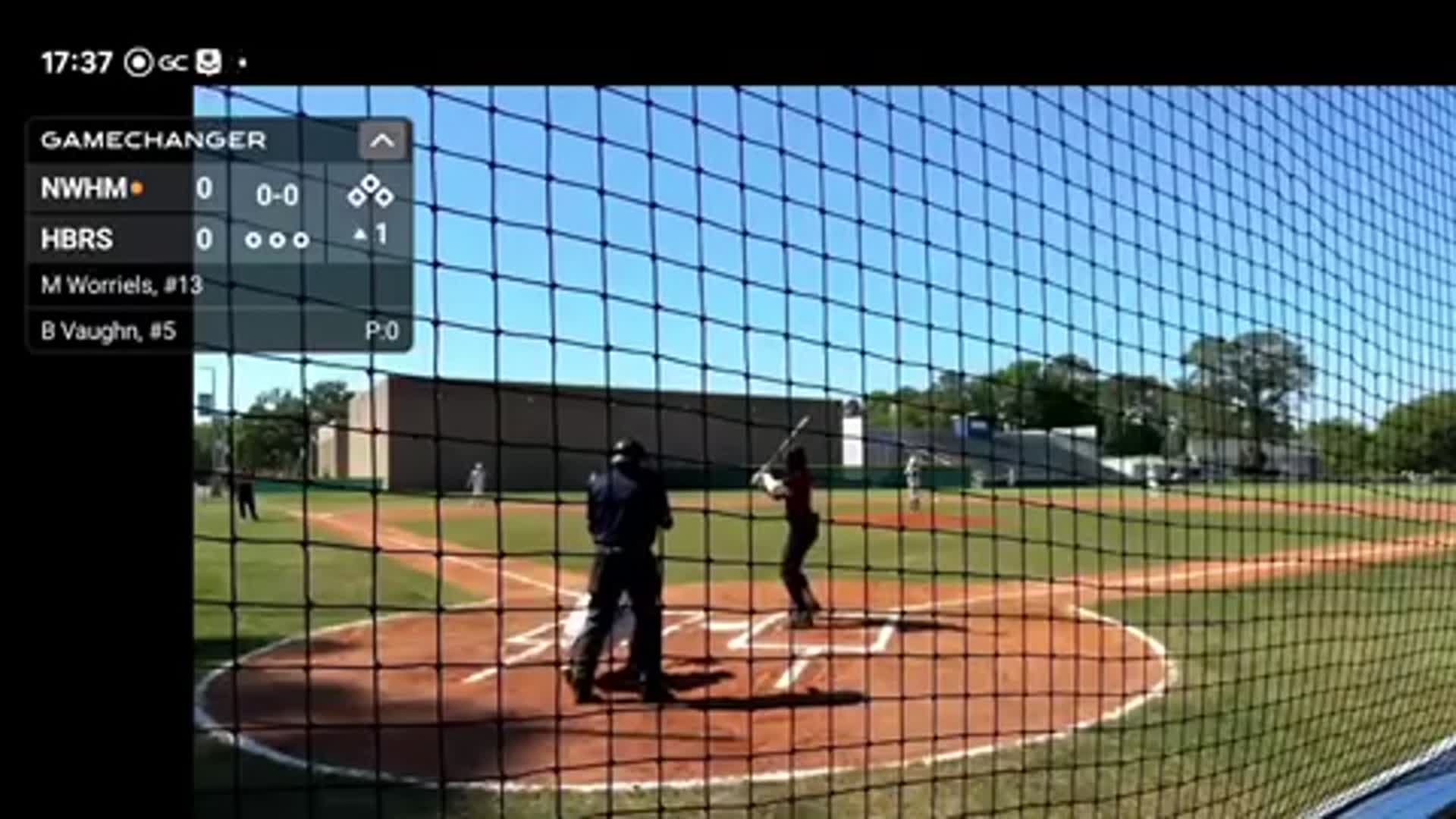 Messiah Worriels Home Run