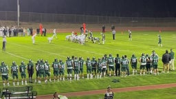 Keegan Charupoom 25 yards rushing for a touchdown vs Greenfield HS 2023.