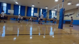 Wells Raiders Volleyball game highlight