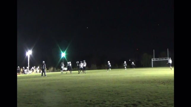 Pass from #35 Luke Currie to #12 Matthew Drexler and was ran in for a touchdown against the Valor Falcons
