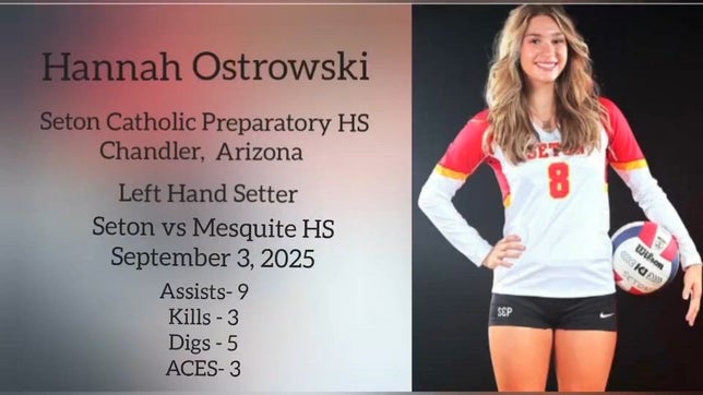 September 3, 2025 - Seton Catholic Preparatory vs Mesquite HS