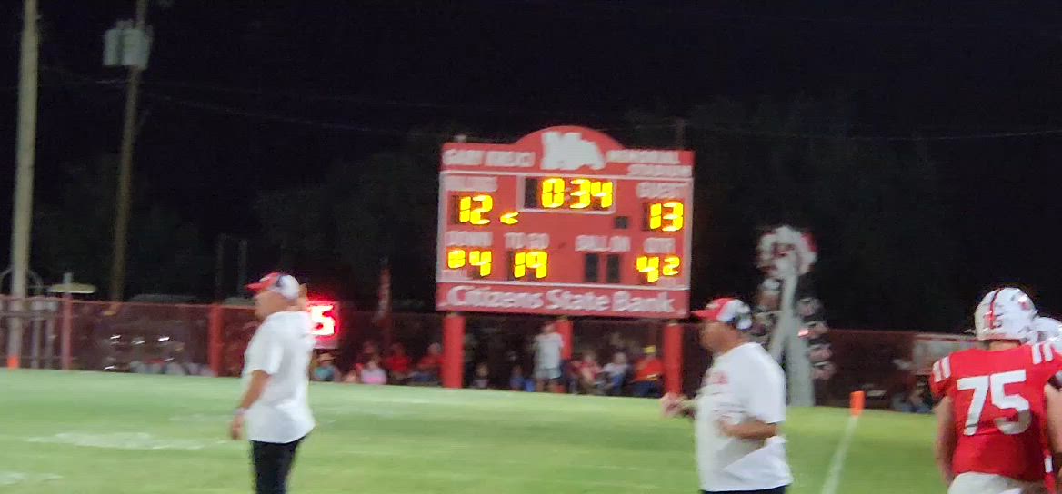 4th and 19 for Miles and pass incomplete