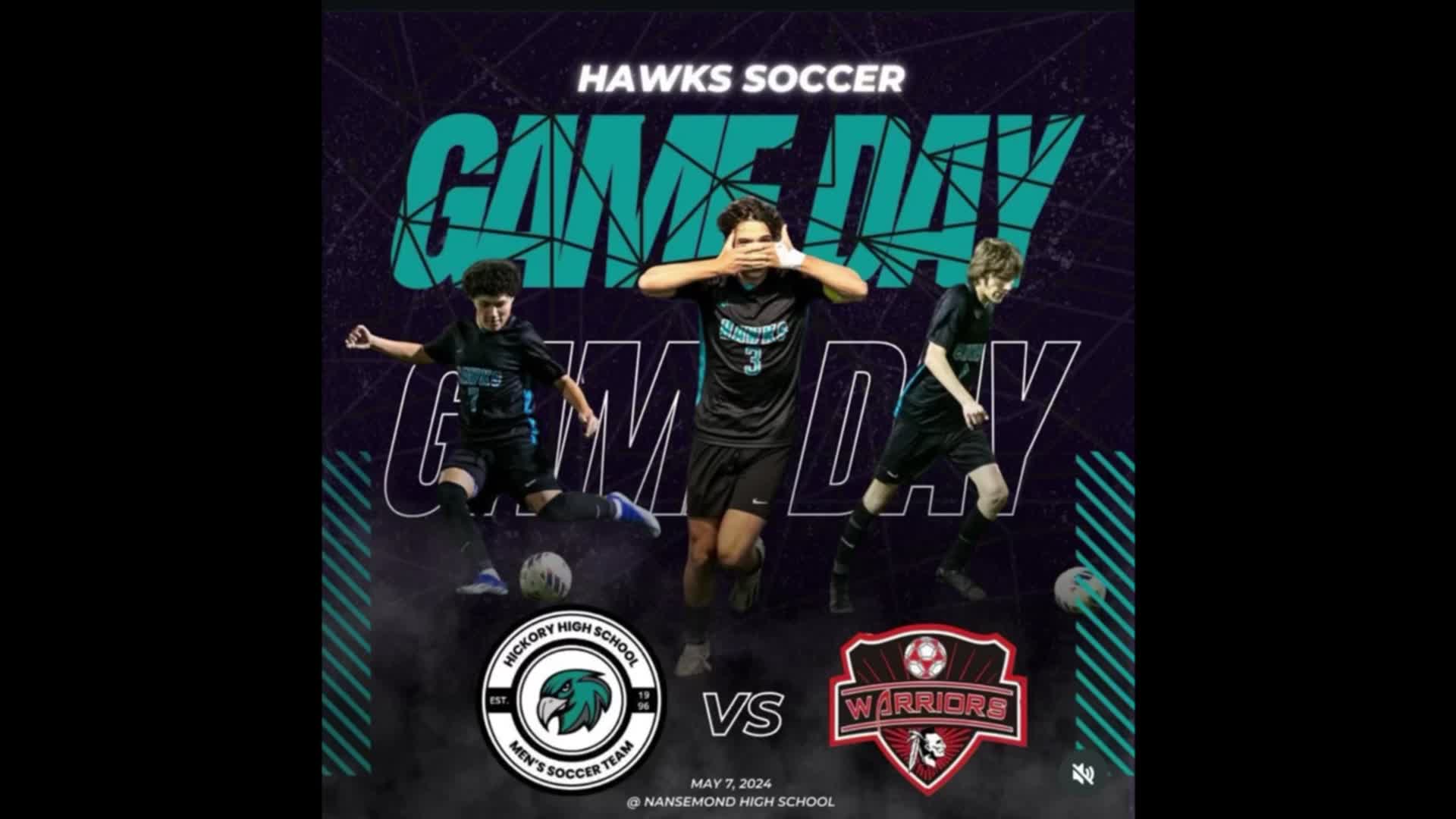 Hickory Vs Nansmeond River 2-0 W 5/17/24