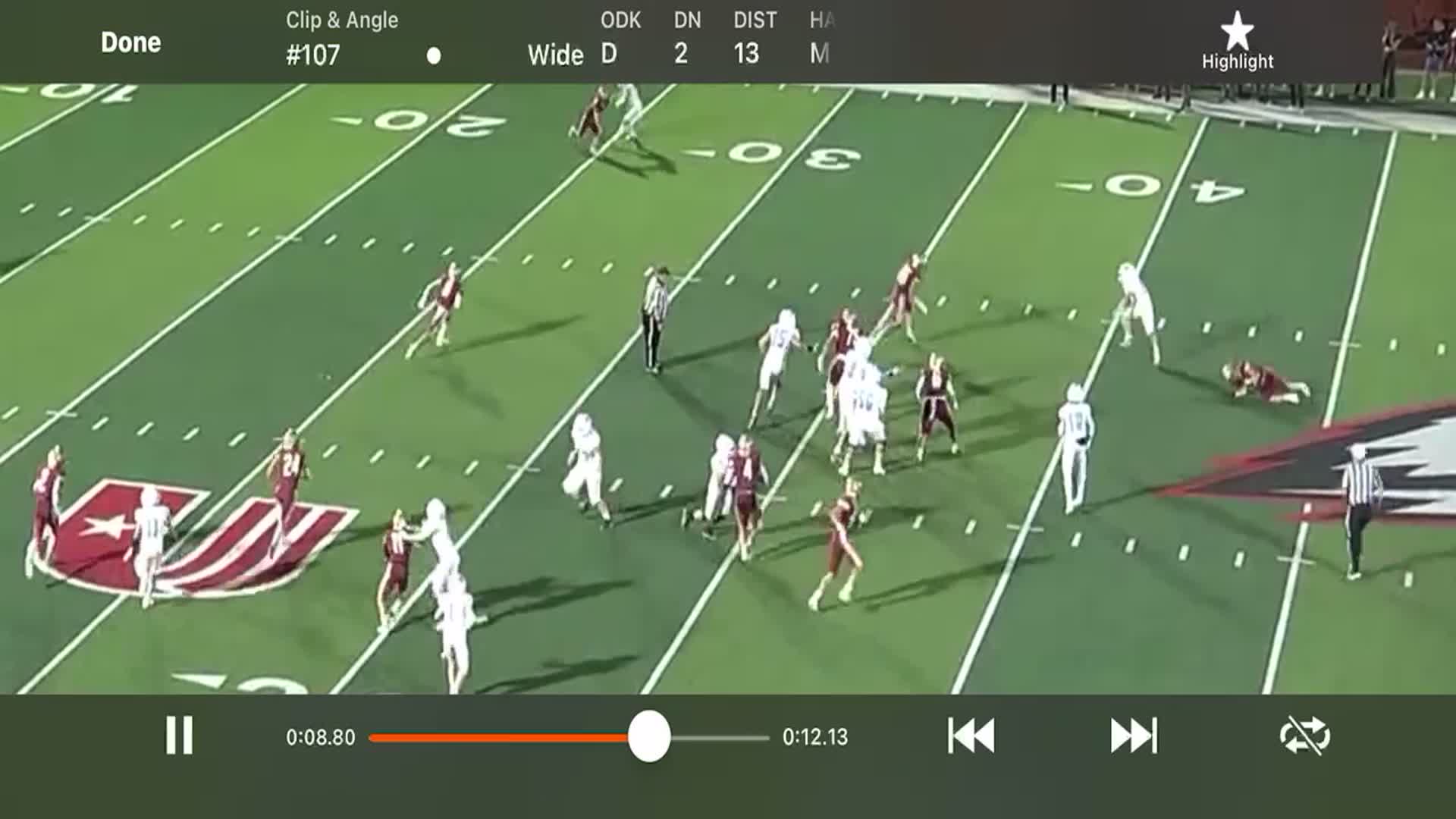 1st sack vs Canyon View