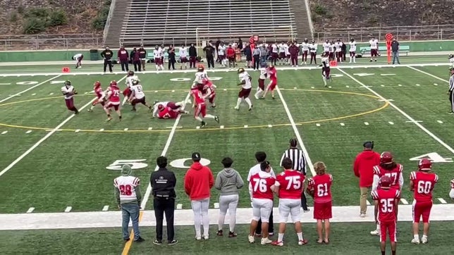 Check out this sack. 110% effort