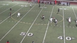 Interception against RA Long for 20 yards