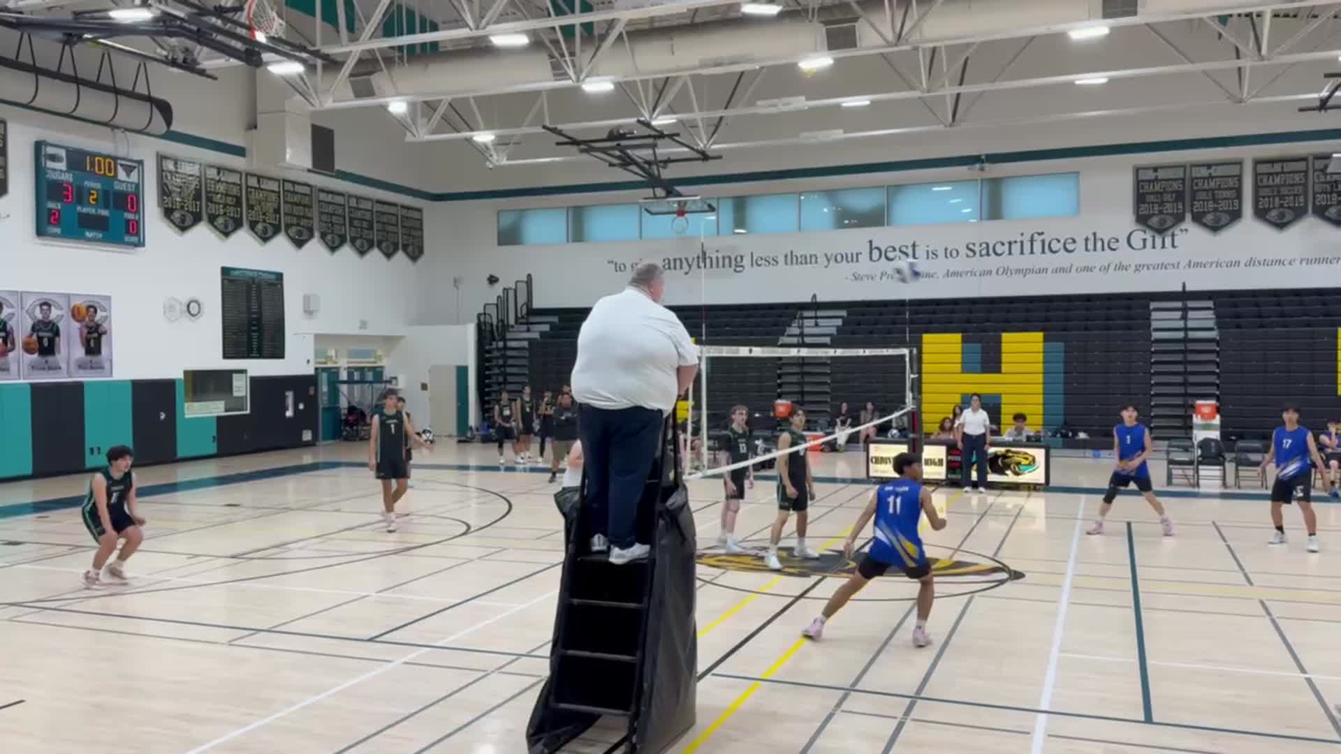 4/29/2025 Varsity Boys Volleyball - Oak Grove @ Christopher