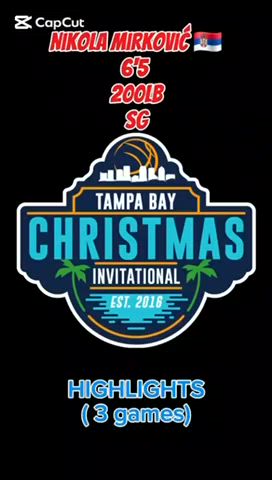 Nikola's Highlights from Tampa Bay Christmas tournament.