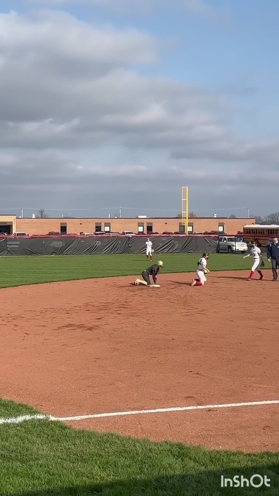 2-2 single, Double, Walk and throw out at 2nd