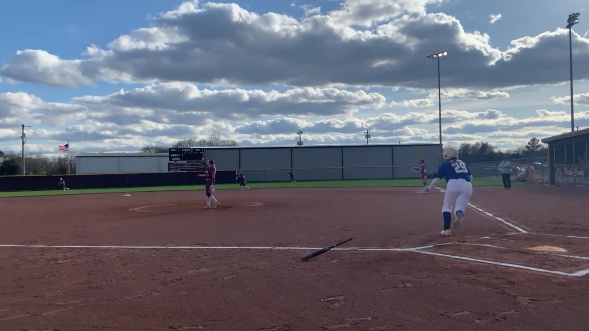 Home run #4 Sophomore Season