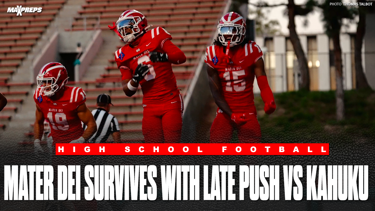 Mater Dei Survives Late Push vs. Kahuku!