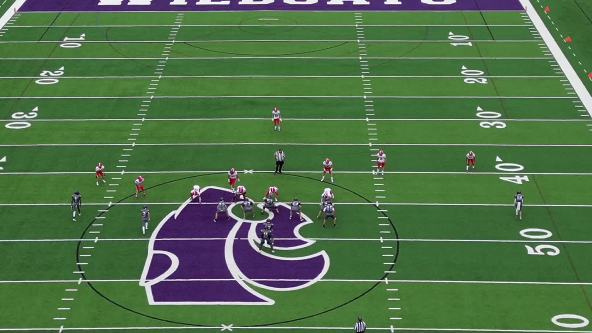 #15 Ruble pass to Harper Burns