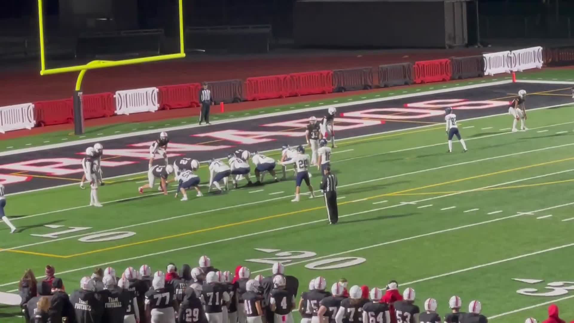 Gig Harbor Tide 6 yard TD Pass Stanton to Young