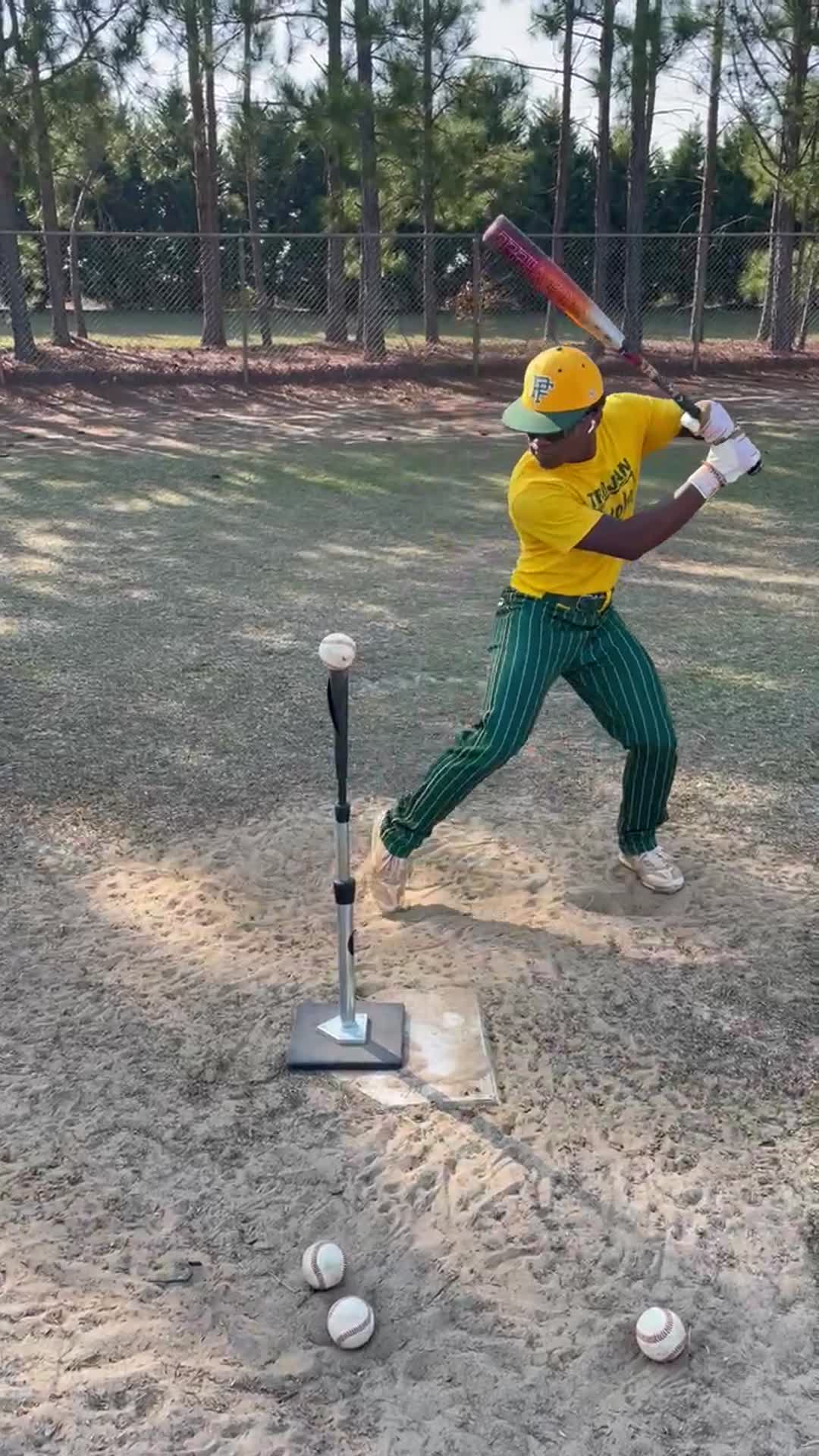 A good swing from today